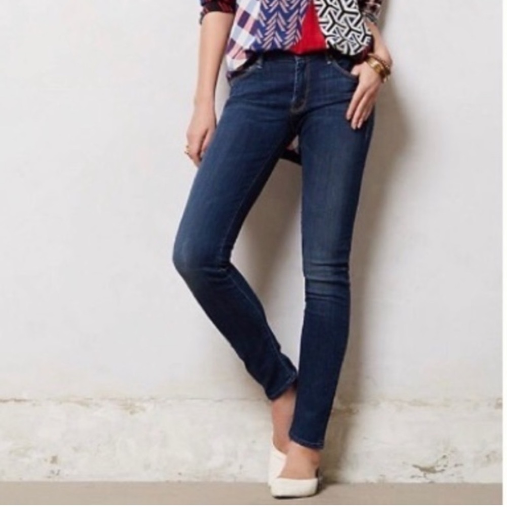 Mother Denim The Looker Flowers From the Storm Skinny Jeans